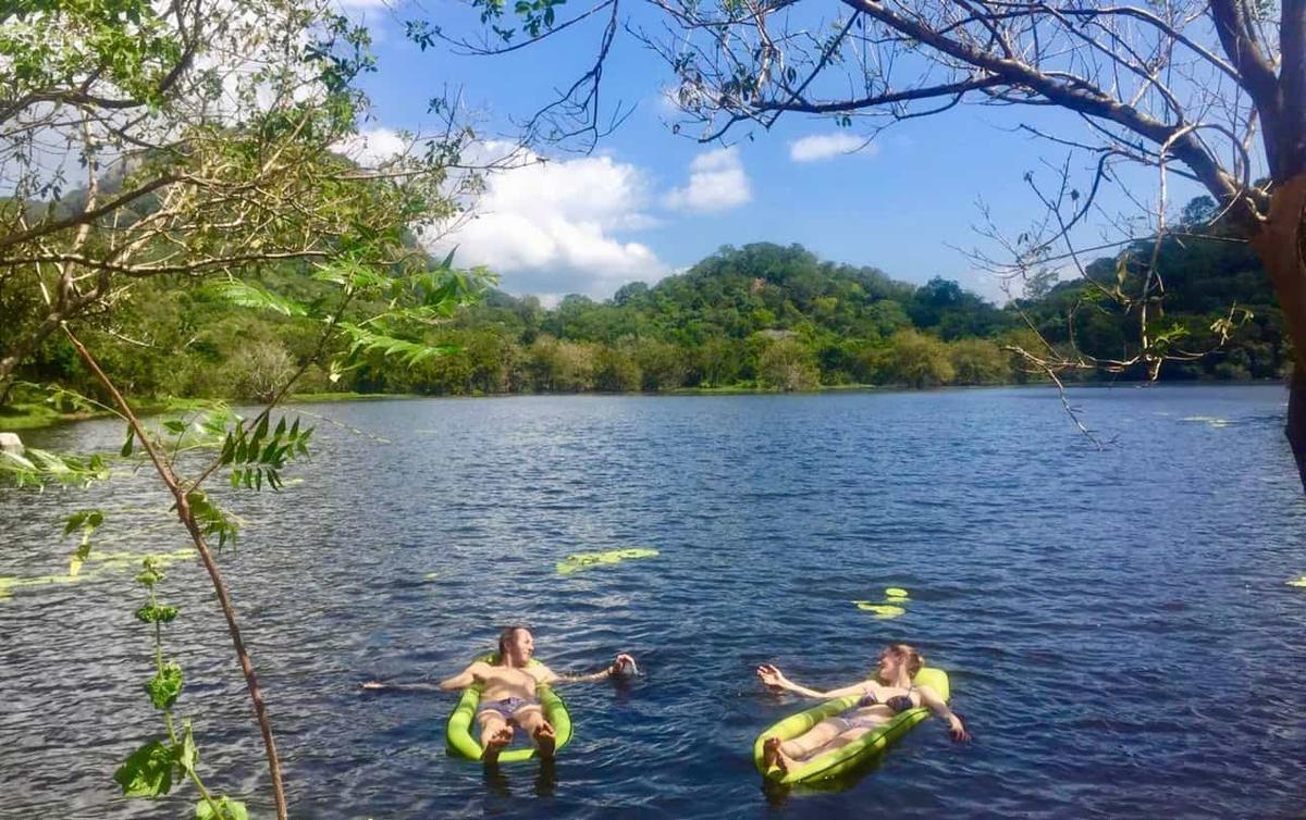 Lake 'The Tank' at Ulpotha Yoga Retreat