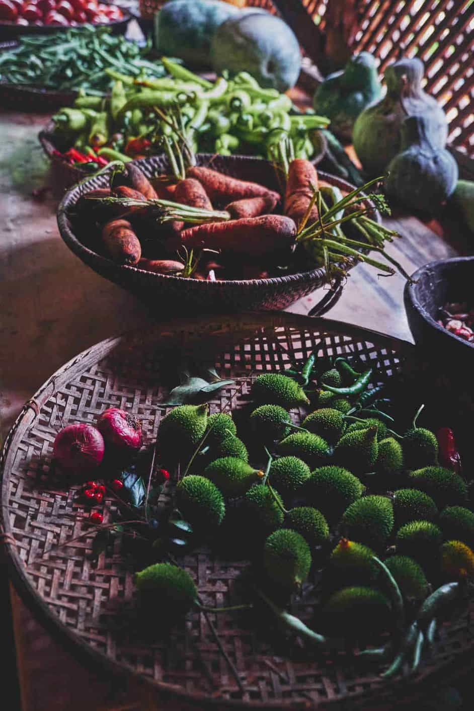 Vegetables from the garden