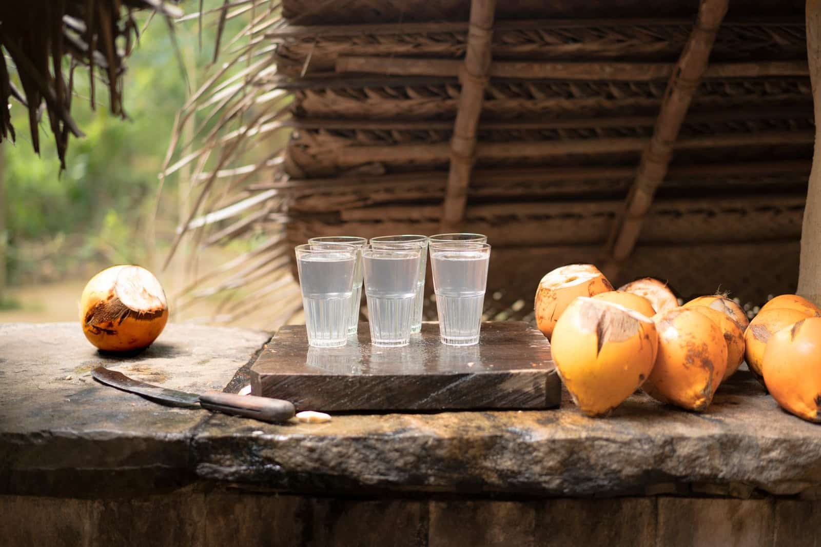 Fresh coconut water